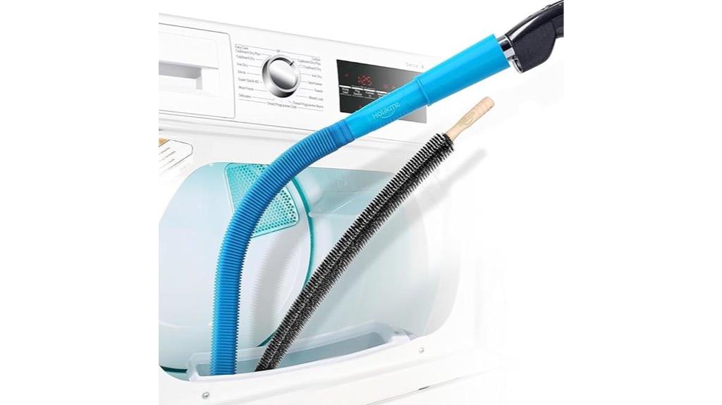 two piece dryer vent cleaner