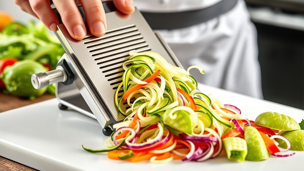 types of mandoline blades