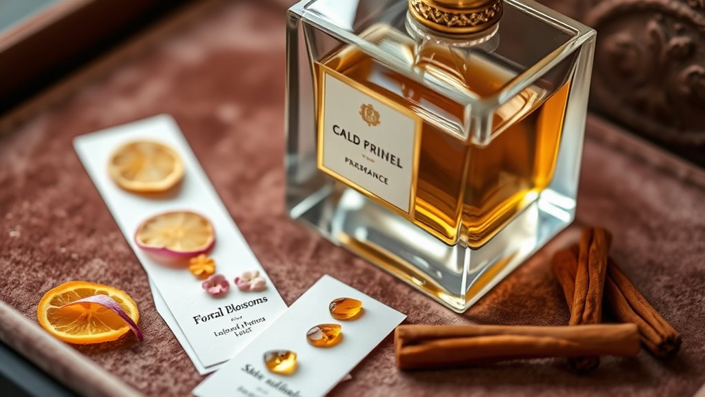 understand perfume note development