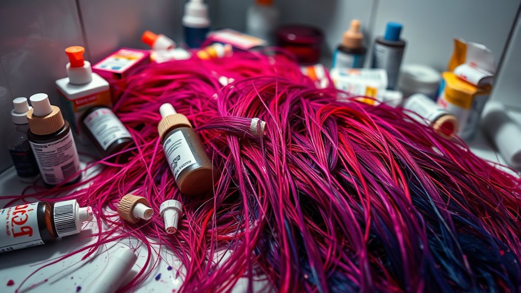 unpredictable hair color outcomes