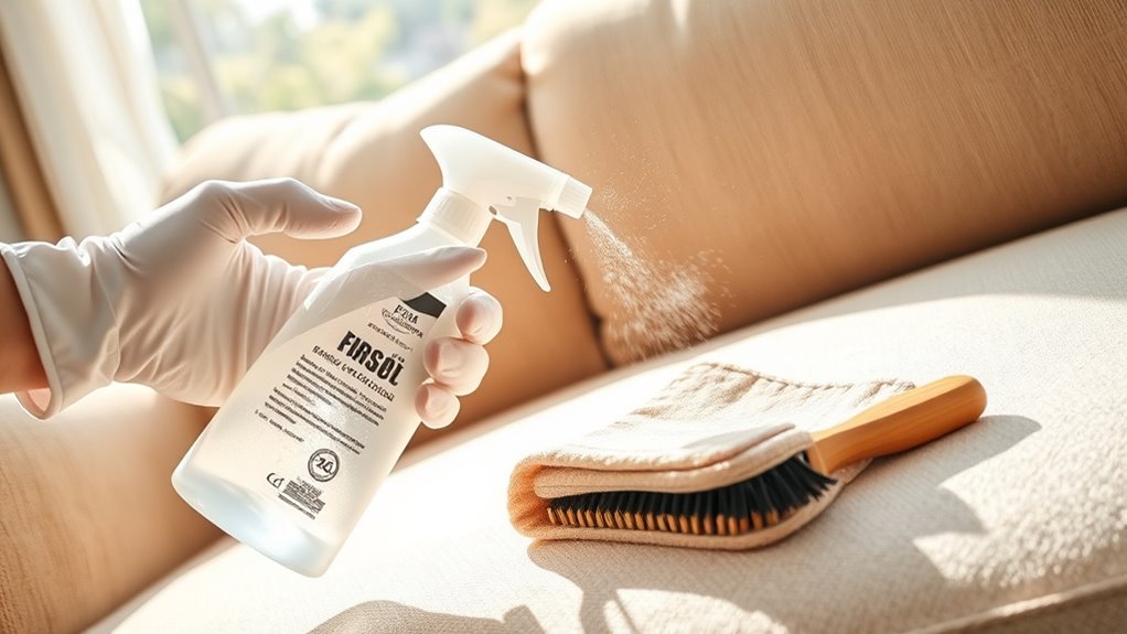 upholstery cleaning essentials kit