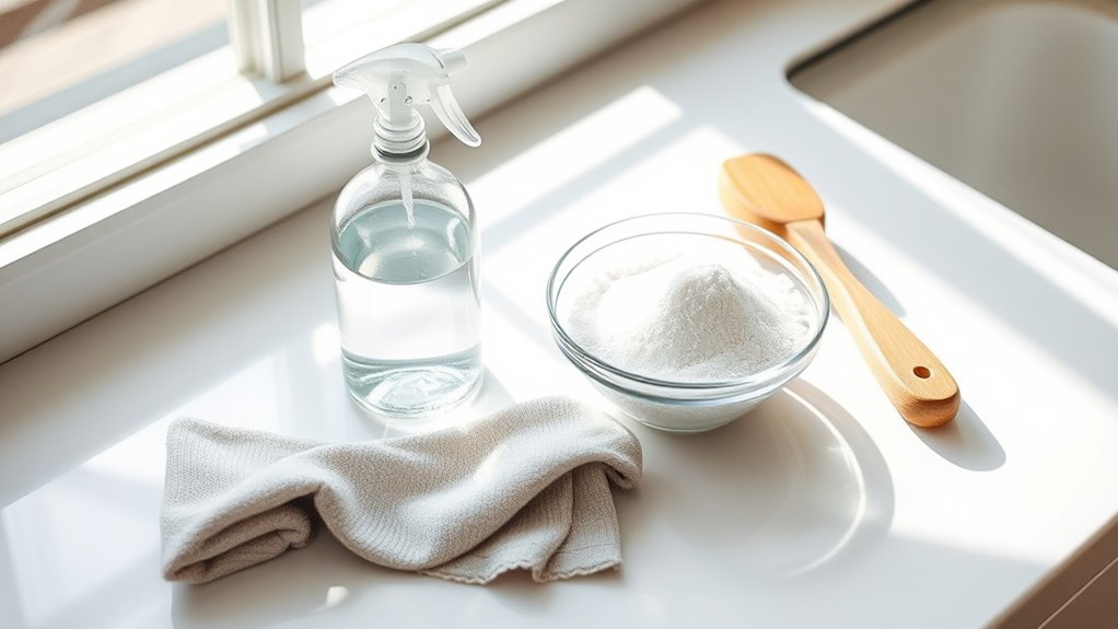 use vinegar directly effectively