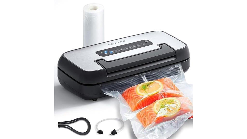 vacuum sealer with cutter
