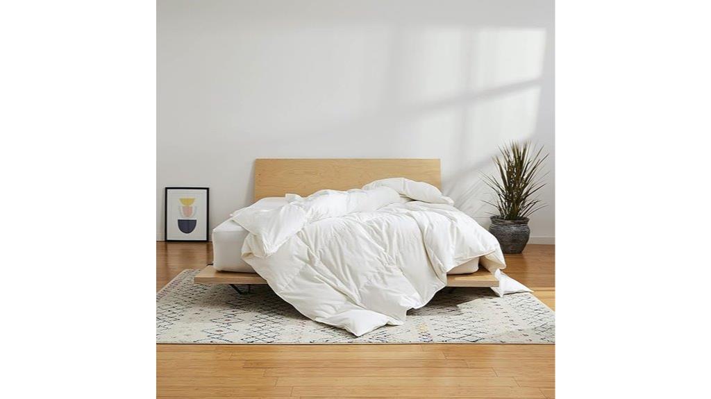 versatile down comforter