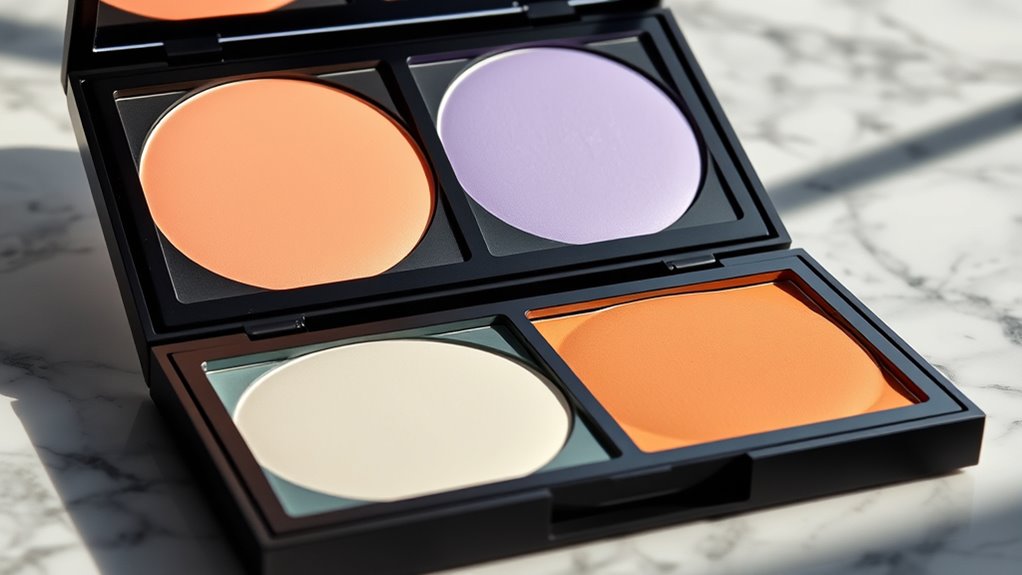 versatile portable correction palettes