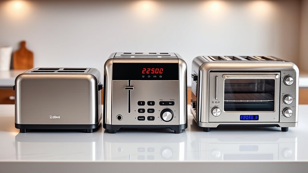 versatile toasters with multiple functions
