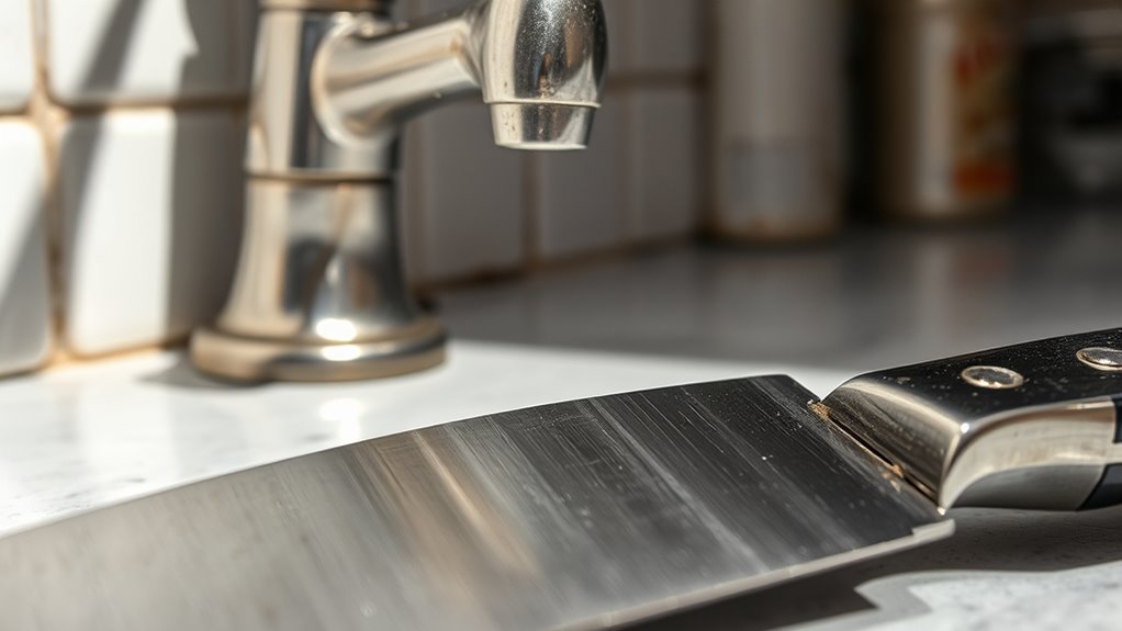 vinegar damages metal surfaces