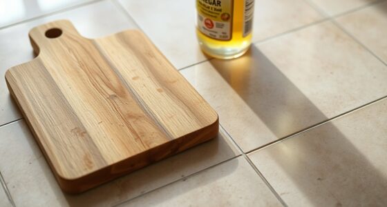 vinegar harms household surfaces