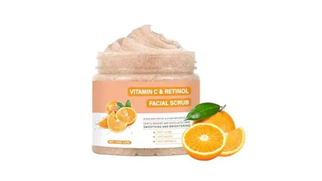 vitamin c facial exfoliator