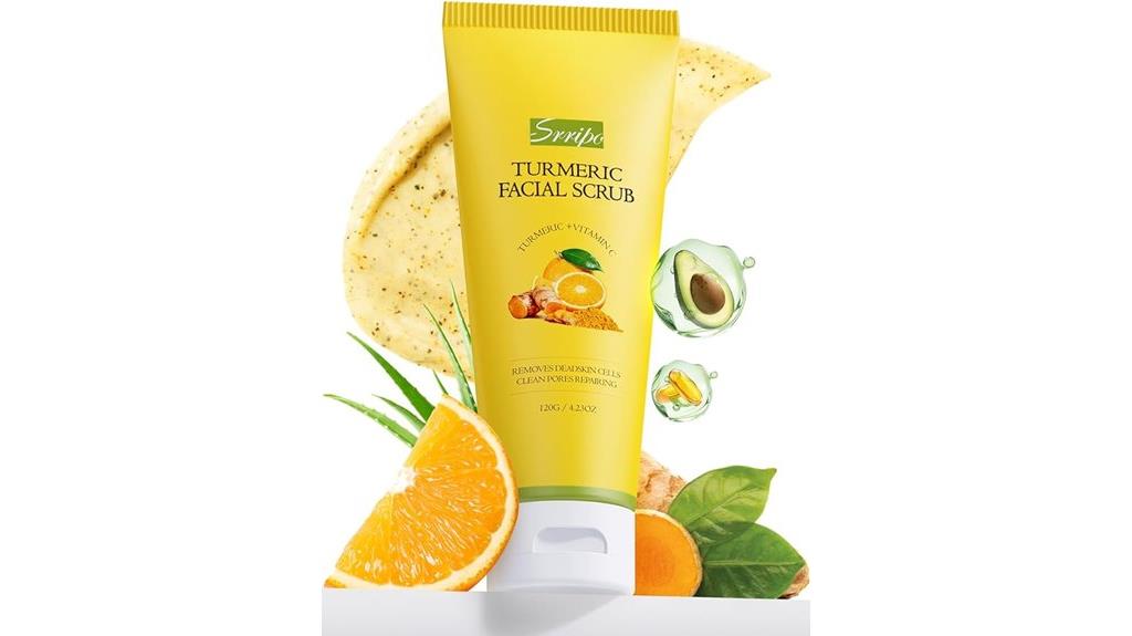 vitamin c turmeric exfoliant