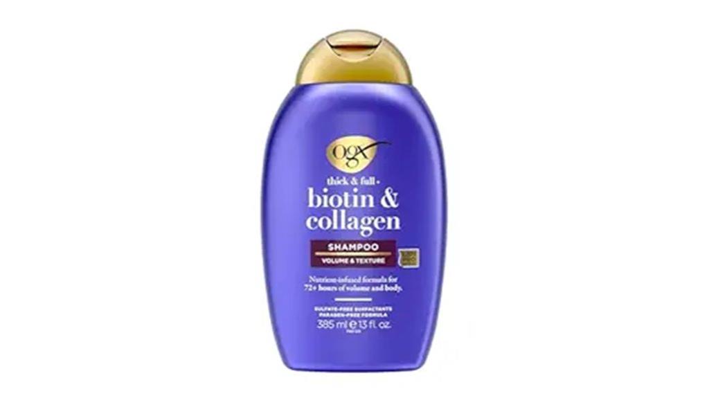 volumizing biotin collagen shampoo