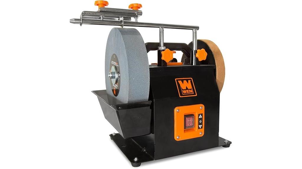 water cooled sharpening system