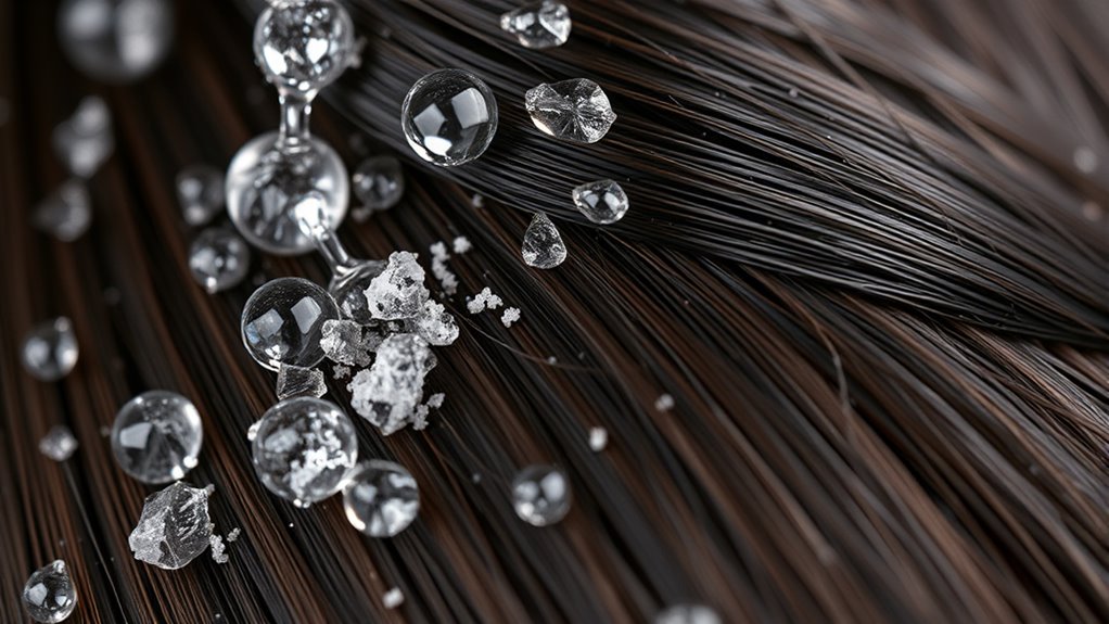 water minerals weaken hair