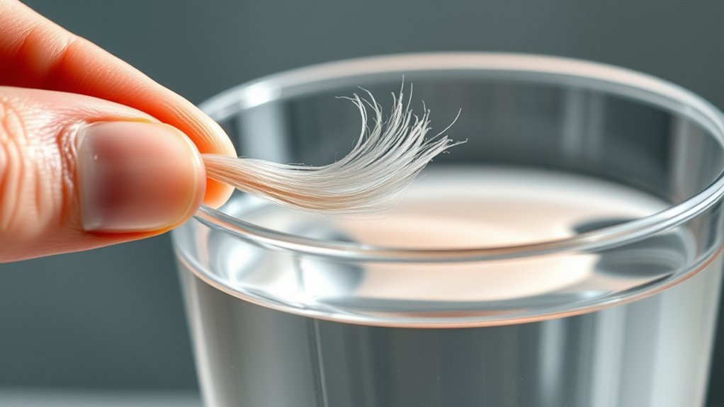 water test reveals porosity