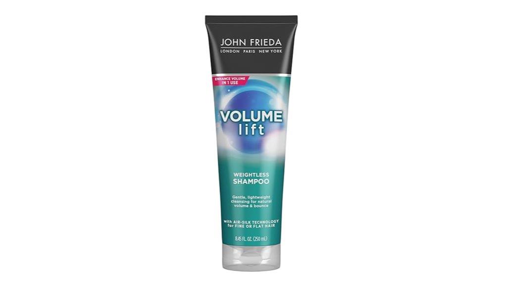 weightless volume lifting shampoo