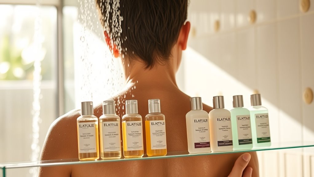 wet skin for cleansing