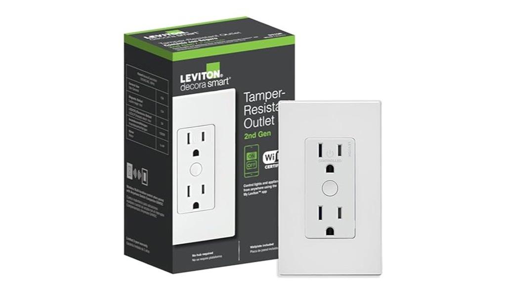 wi fi tamper resistant outlet