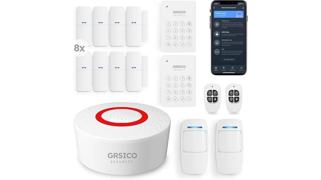 wireless home alarm kit
