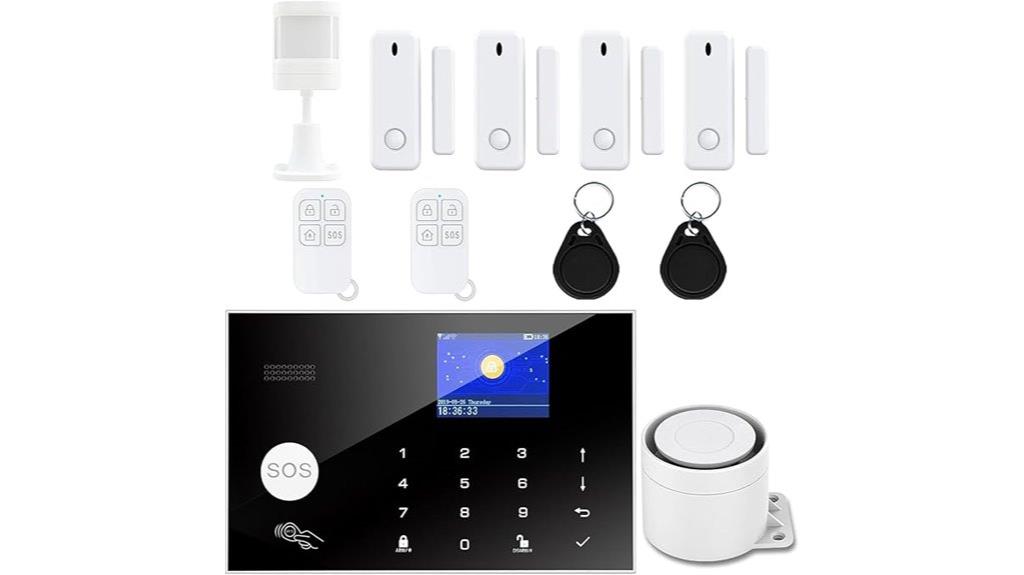 wireless home security alarm