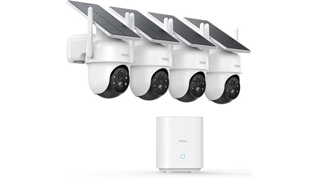 wireless security camera set