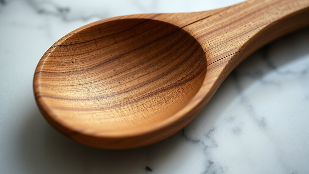wood absorbs bacteria easily