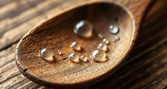 wooden spoons bacterial harboring