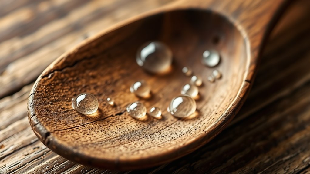 wooden spoons bacterial harboring