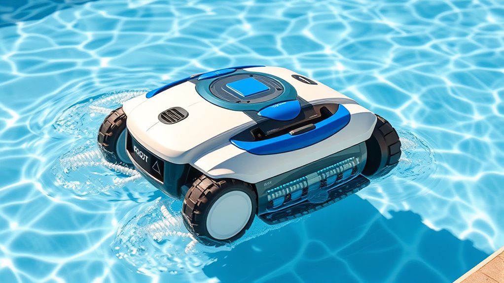 advanced robotic pool features