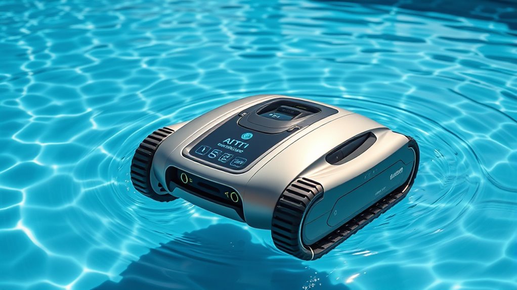 ai powered robotic pool cleaners