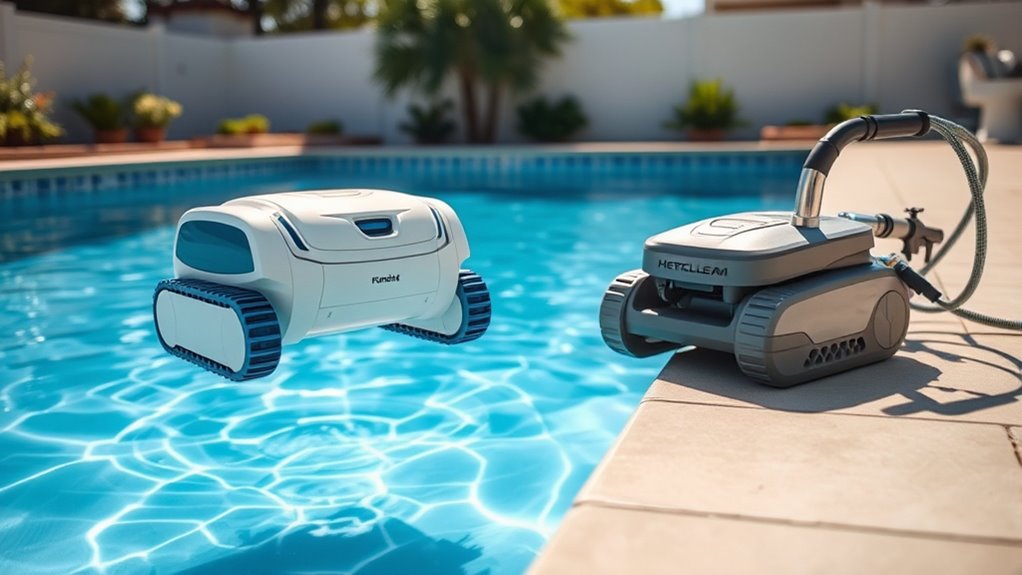 automated efficient pool cleaning