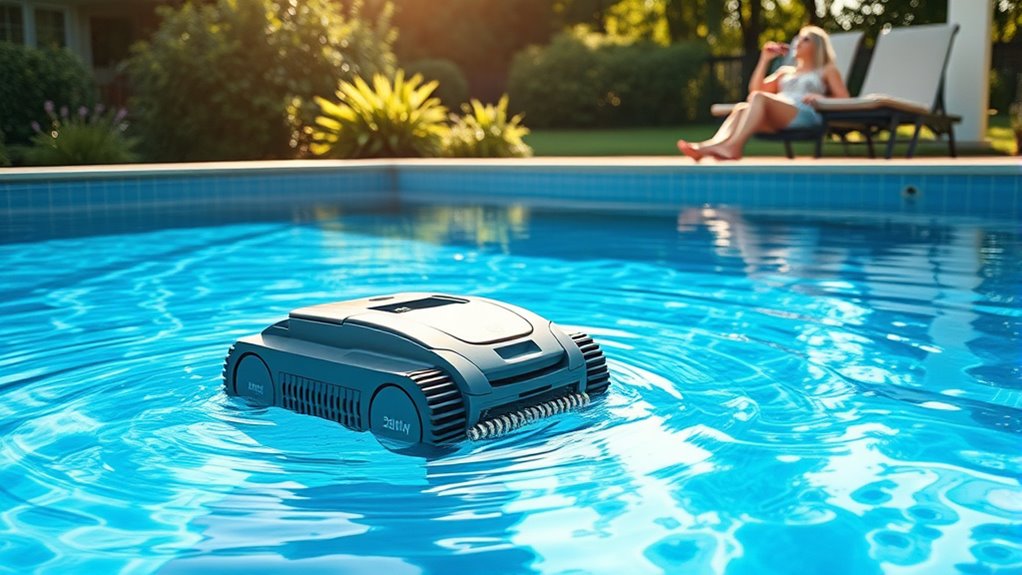automated pool cleaning efficiency