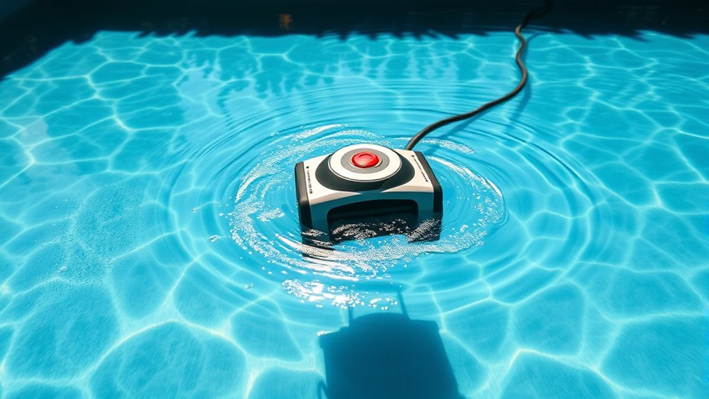 automatic cleaners improve water clarity