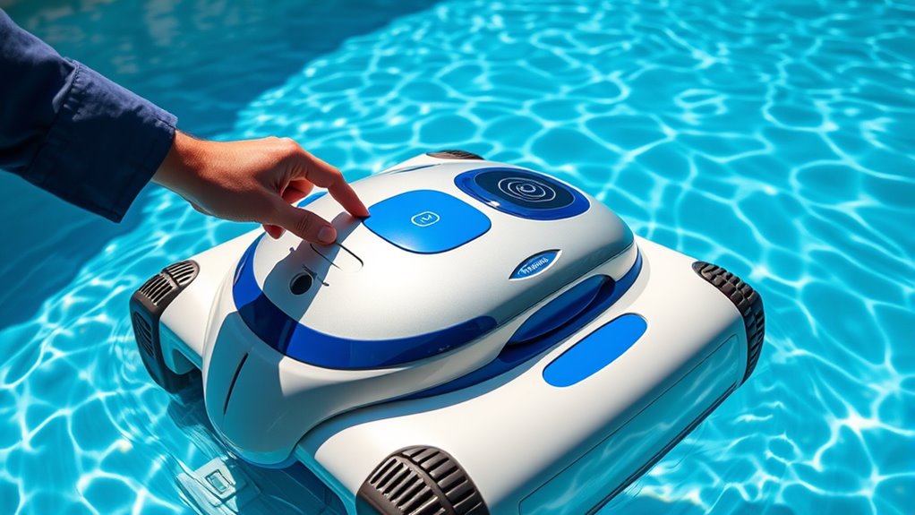changing pool cleaning method