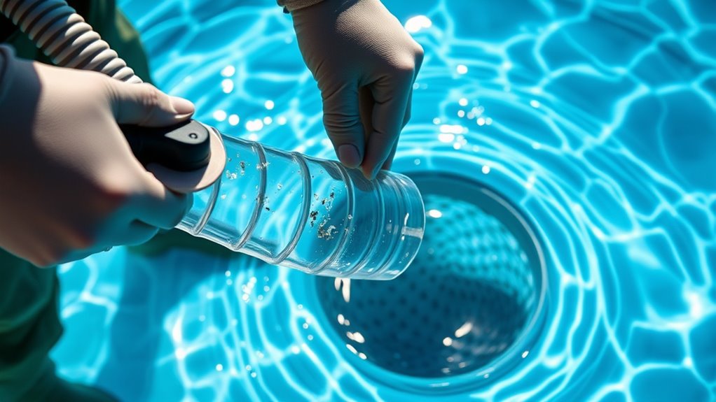 check hoses and skimmer