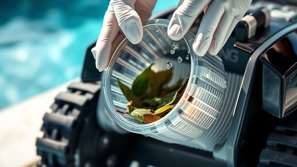 clean filter regularly and securely