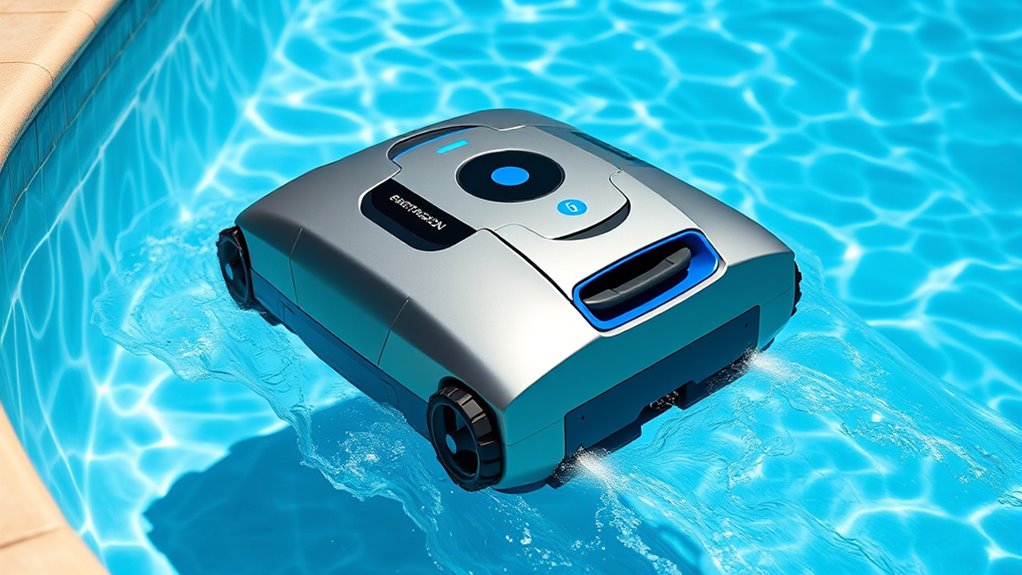 compact agile pool cleaner