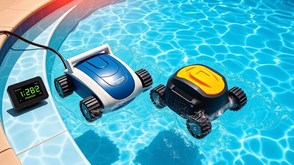 compare pressure cleaner energy efficiency