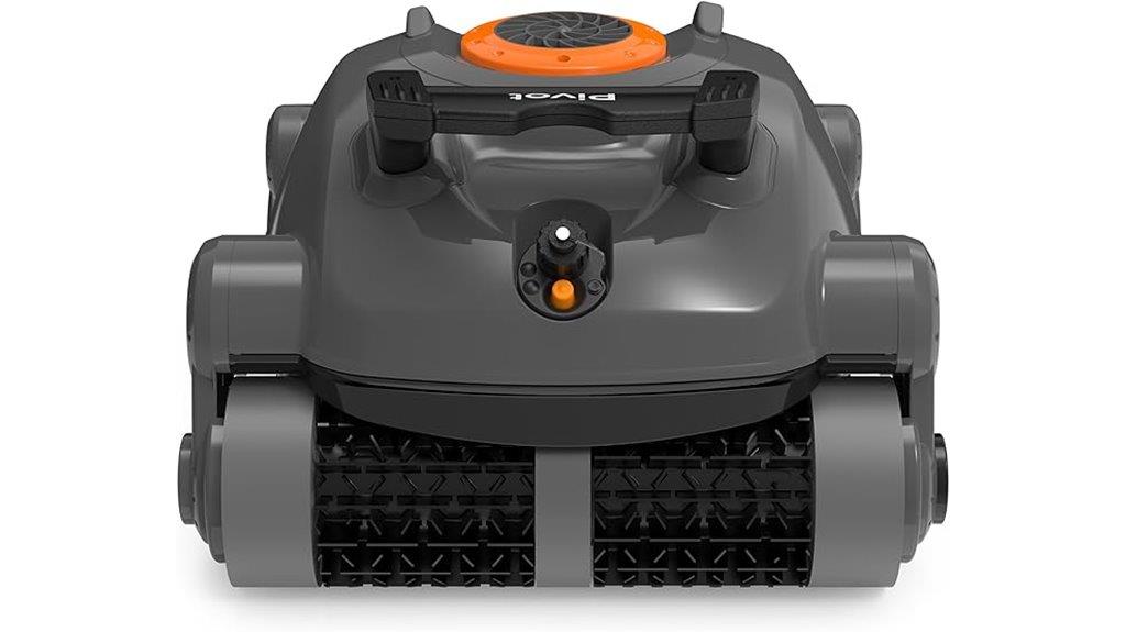 cordless pool cleaning robot
