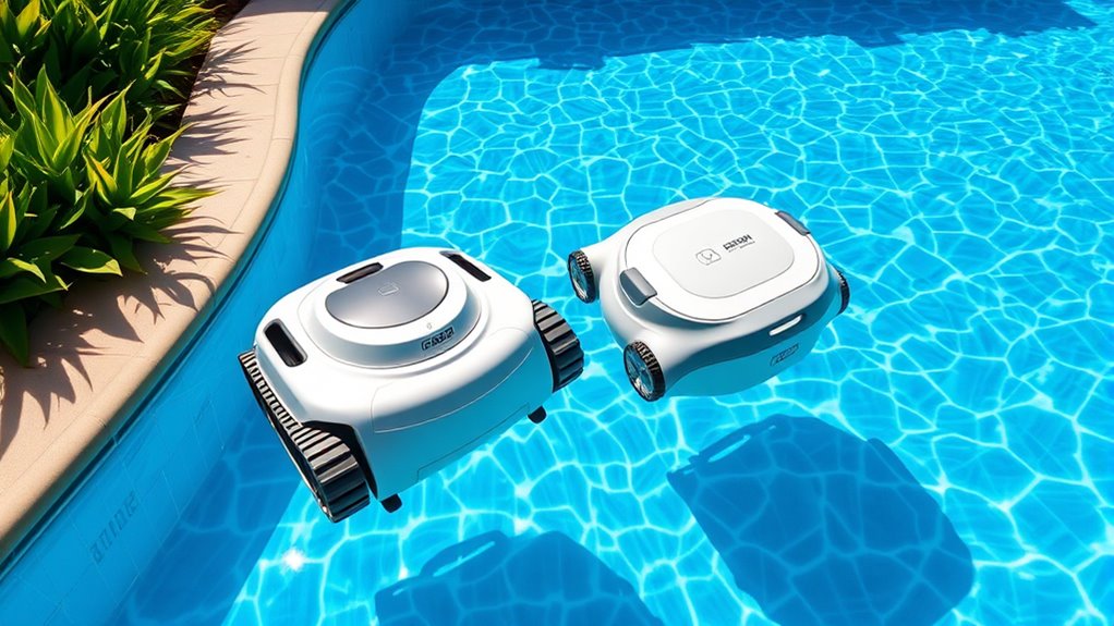 cost comparison of pool cleaners