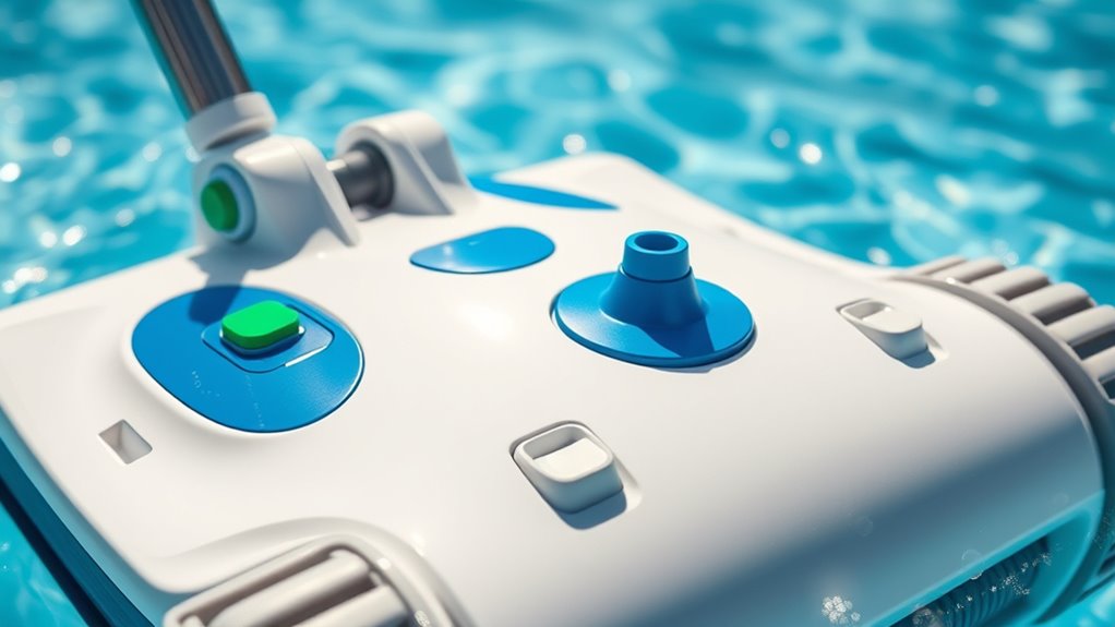 customizable pool cleaning features