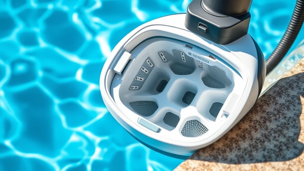easy filter access and maintenance