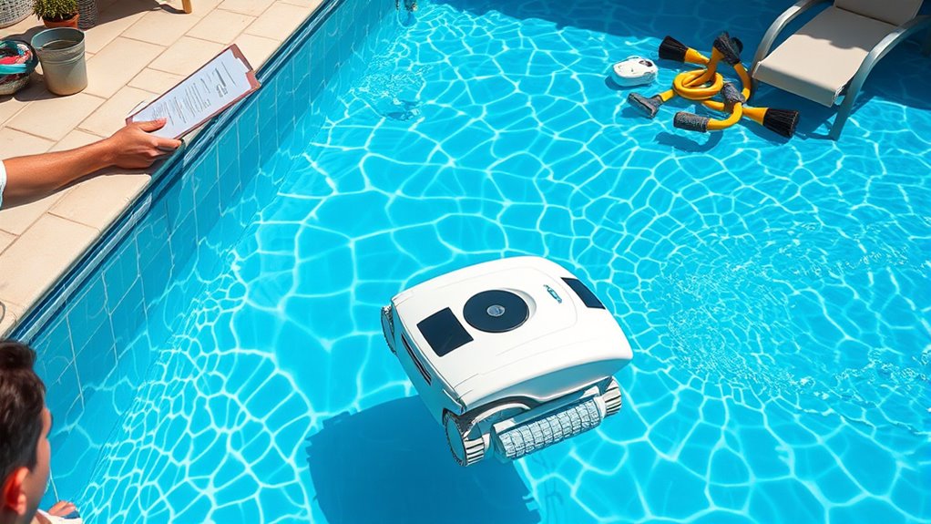 easy intuitive pool maintenance