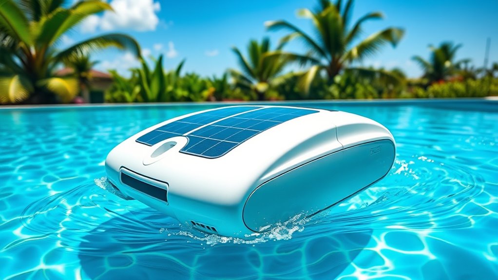 eco friendly solar pool cleaners