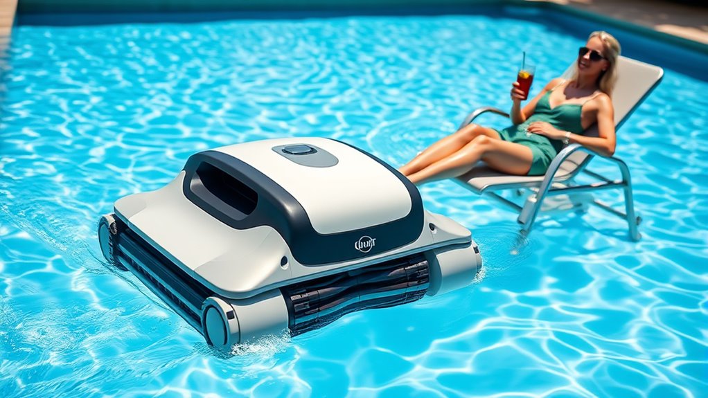 efficient time saving pool maintenance