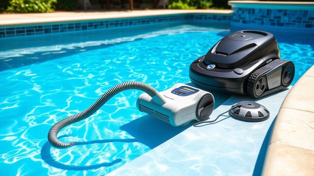 energy efficient small pool cleaners