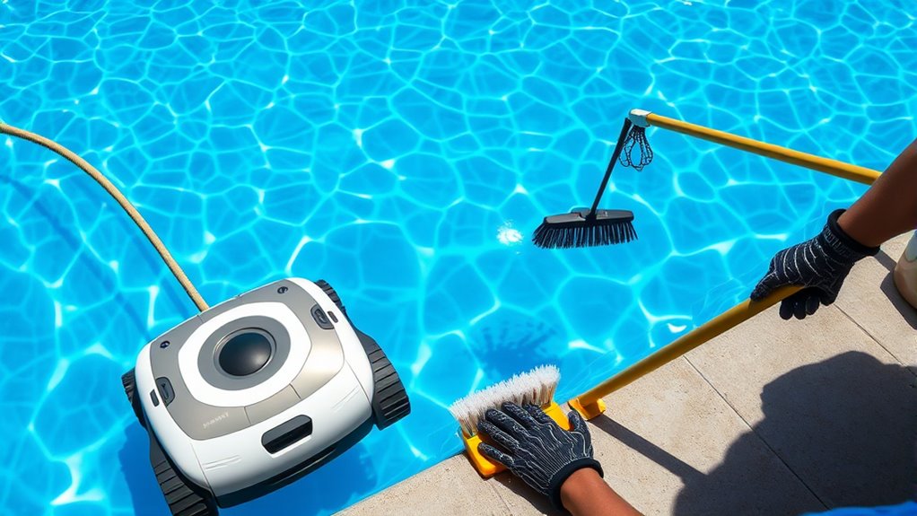 essential manual pool tasks