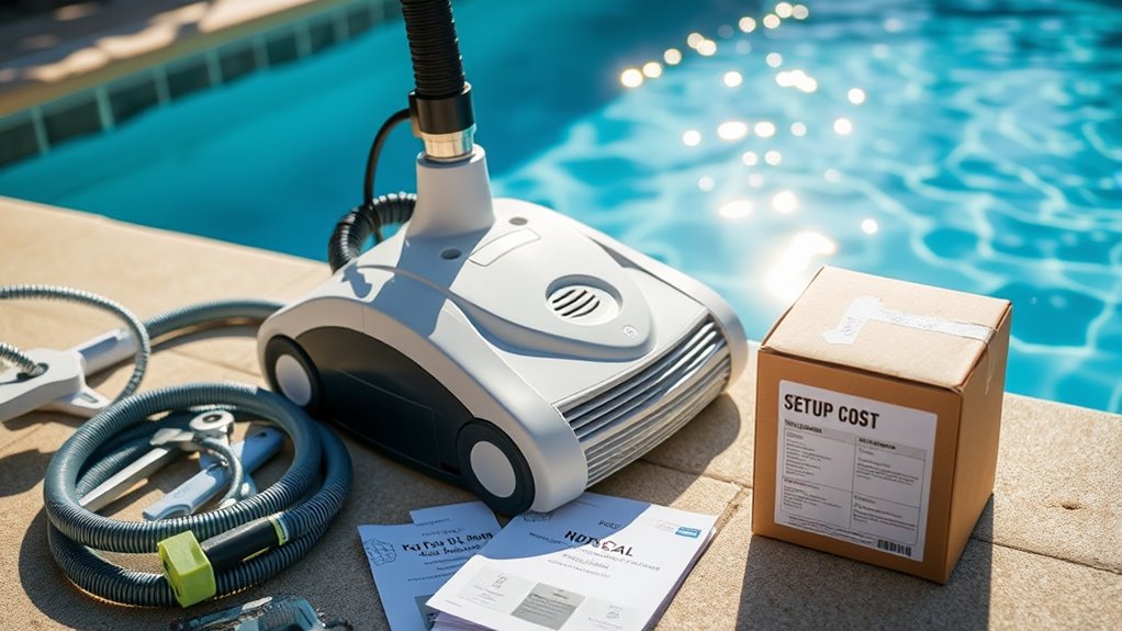 initial pool setup costs