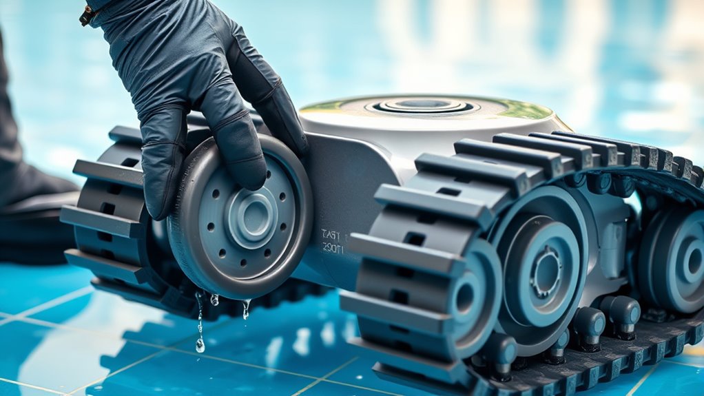 inspect and clean drive components