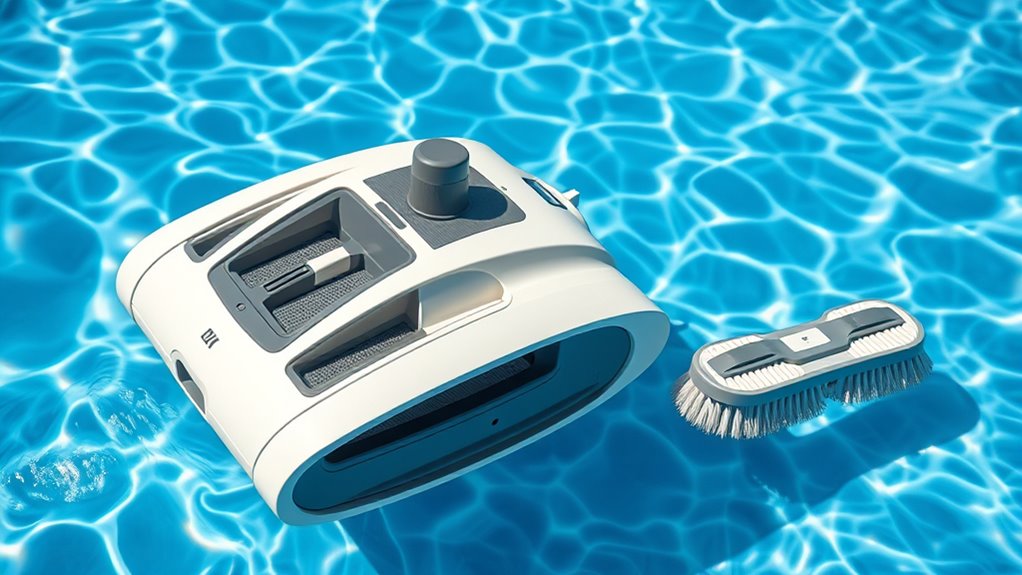 integrated pool cleaning technology