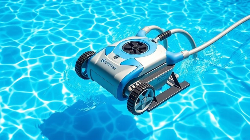 key pressure pool cleaner features